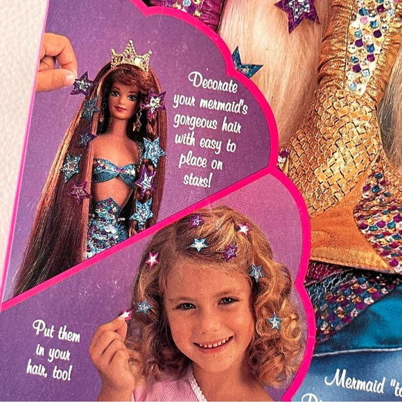 NIB Mattel Jewel Hair Mermaid Doll with Gold Crown and Blue Outfit - Picture 8 of 12